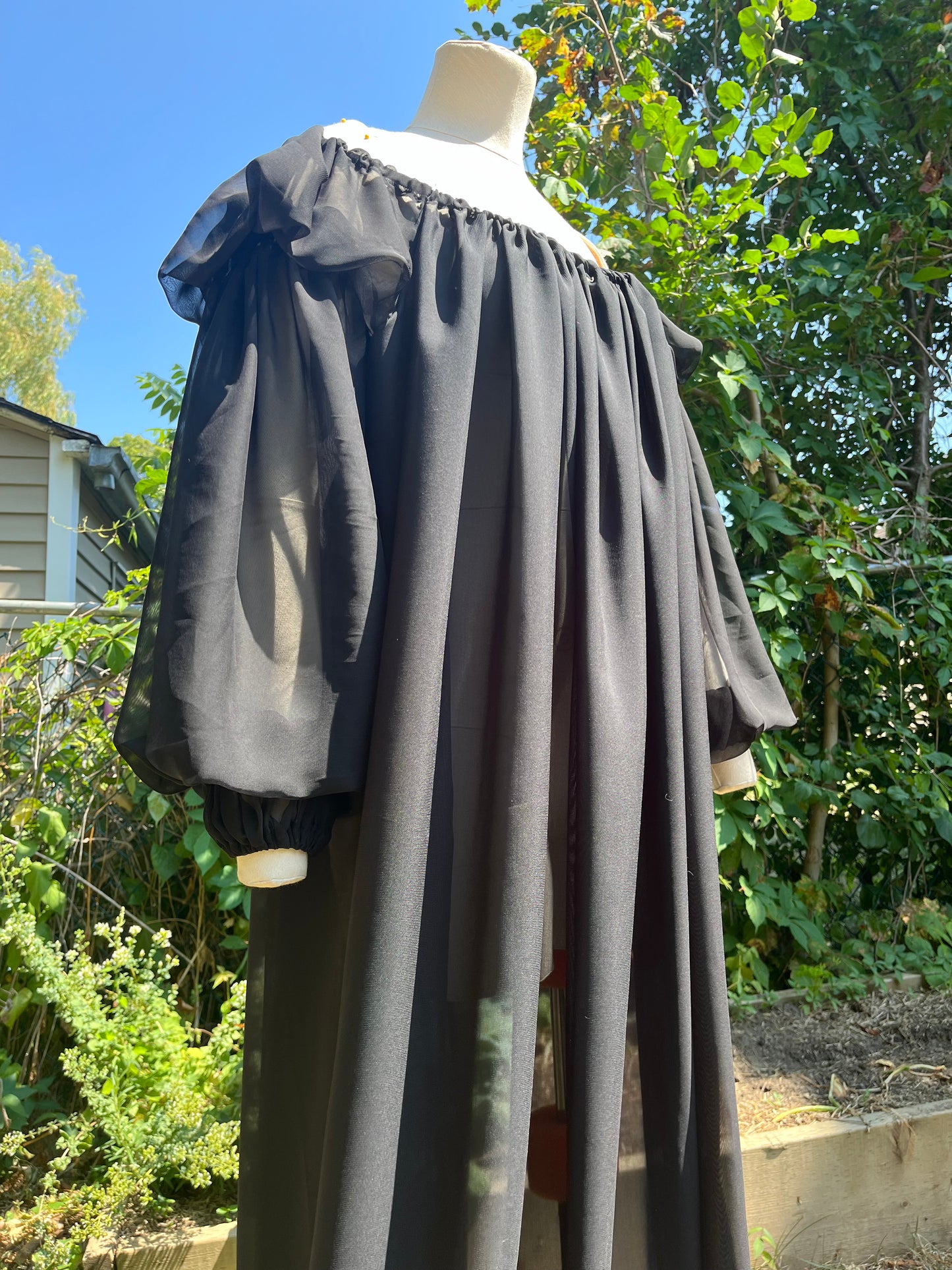 Black Classic Chemise