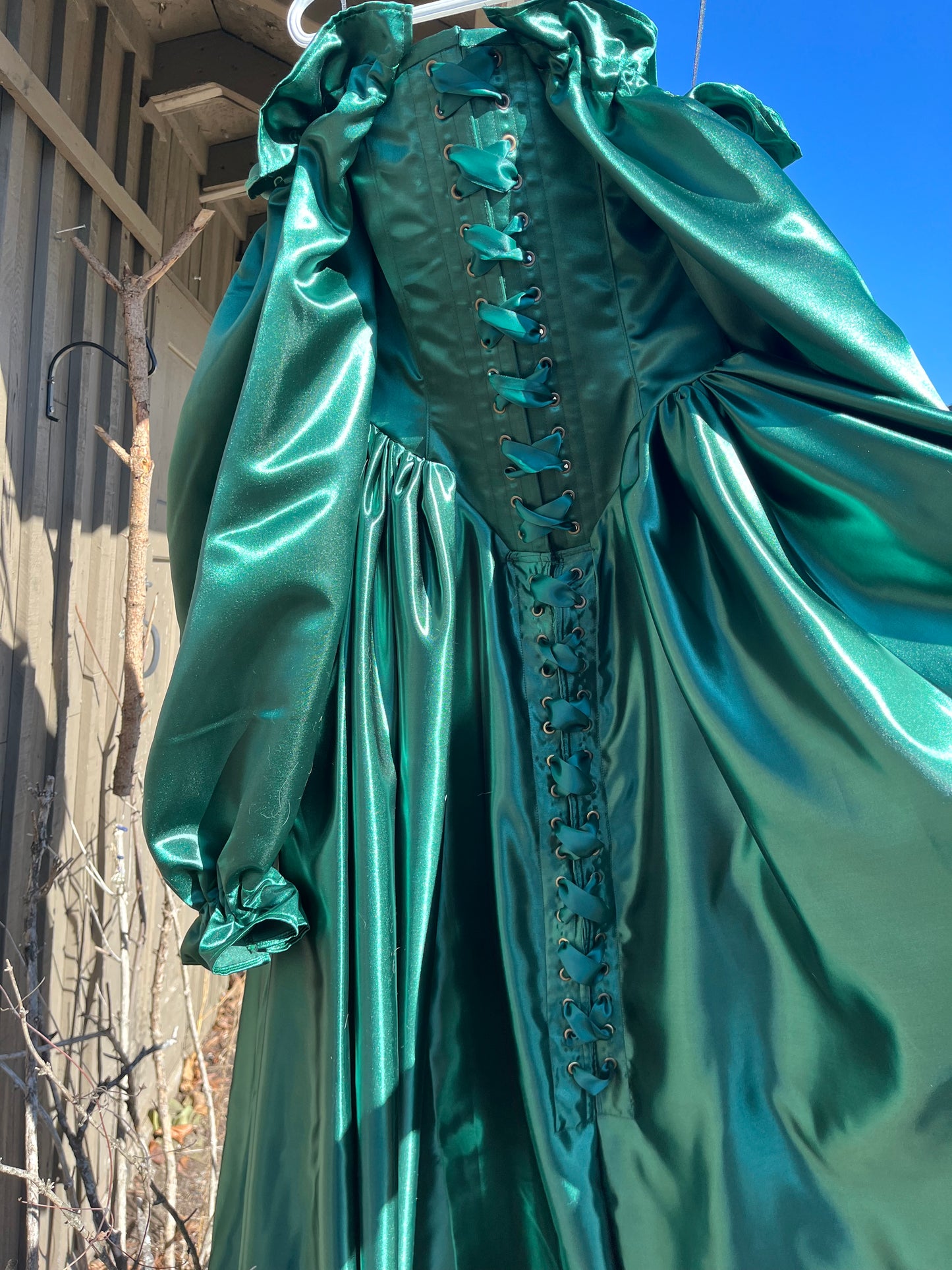 Brigid Gown - Forest Green