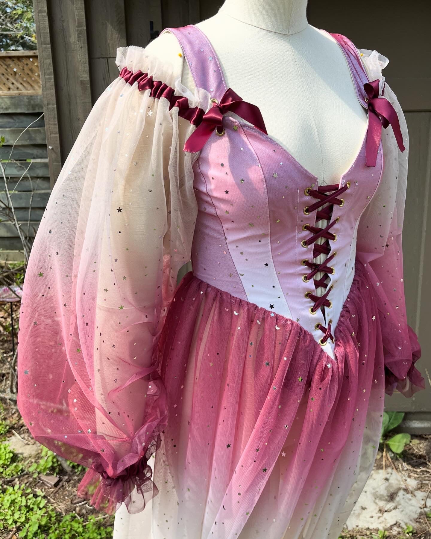 Celestial Dusk Ombré Dress
