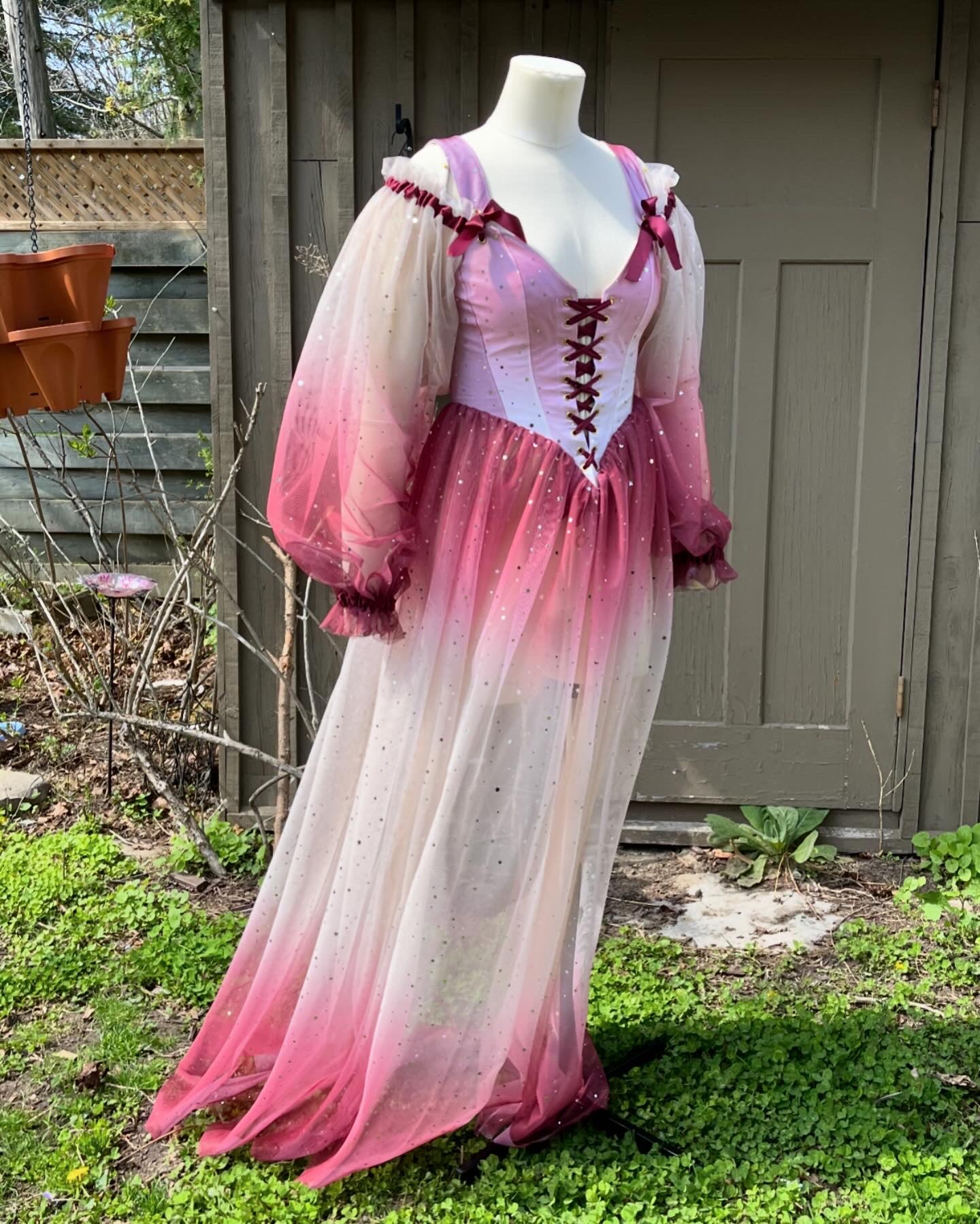 Celestial Dusk Ombré Dress