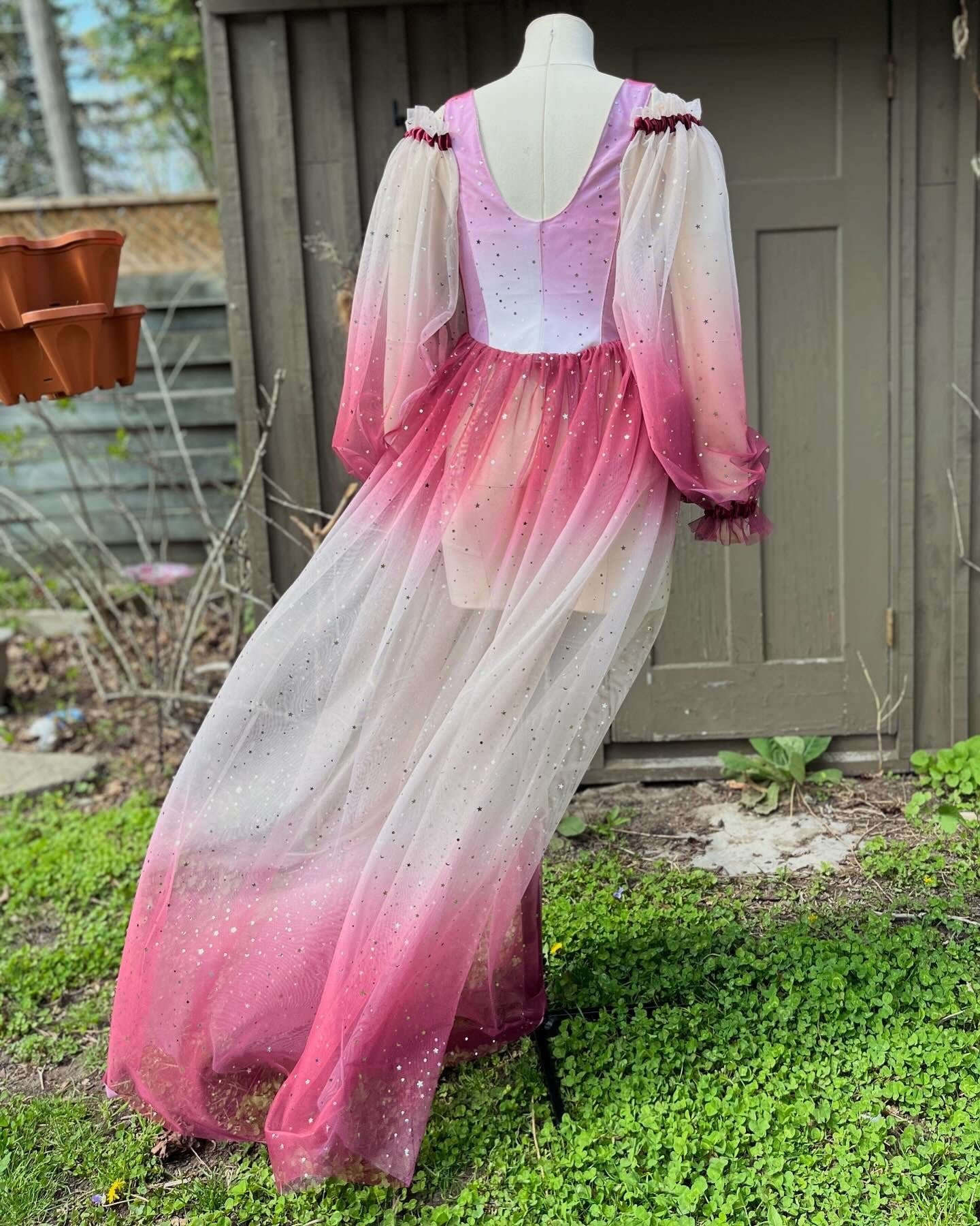 Celestial Dusk Ombré Dress