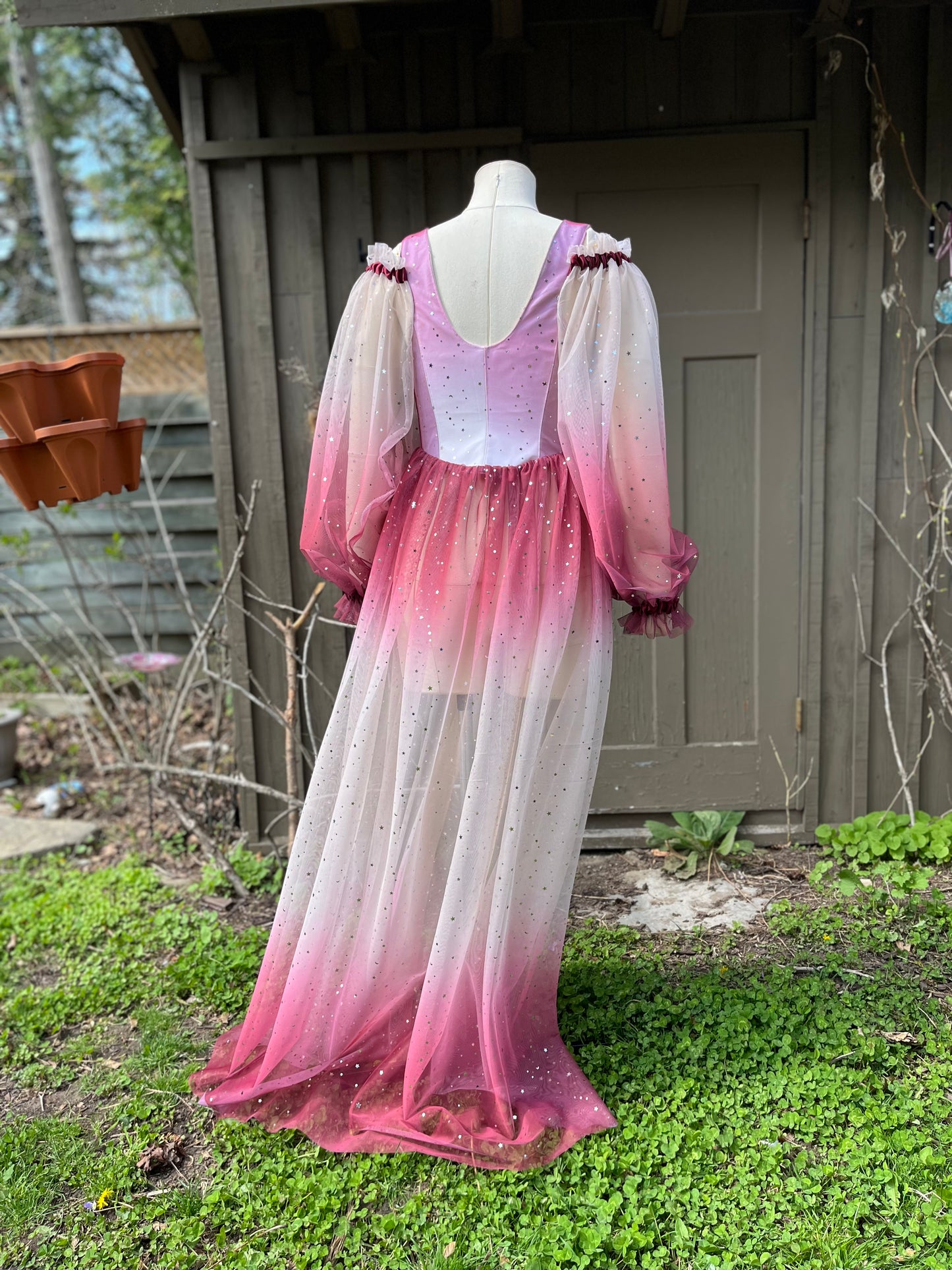 Celestial Dusk Ombré Dress