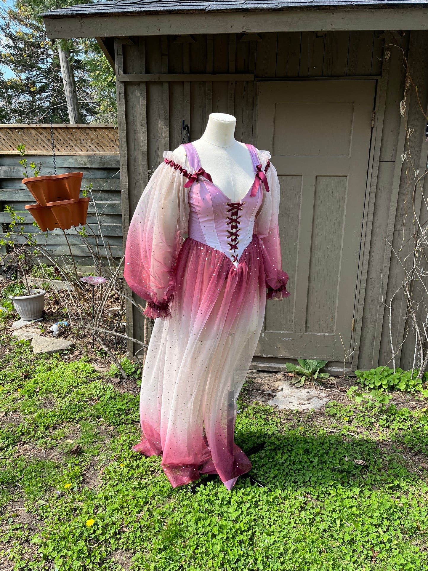 Celestial Dusk Ombré Dress