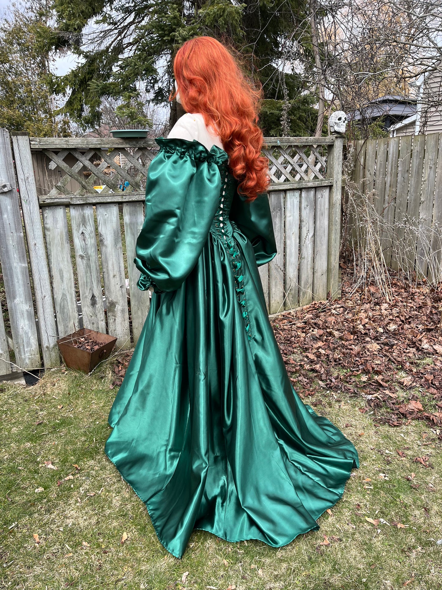 Brigid Gown - Forest Green