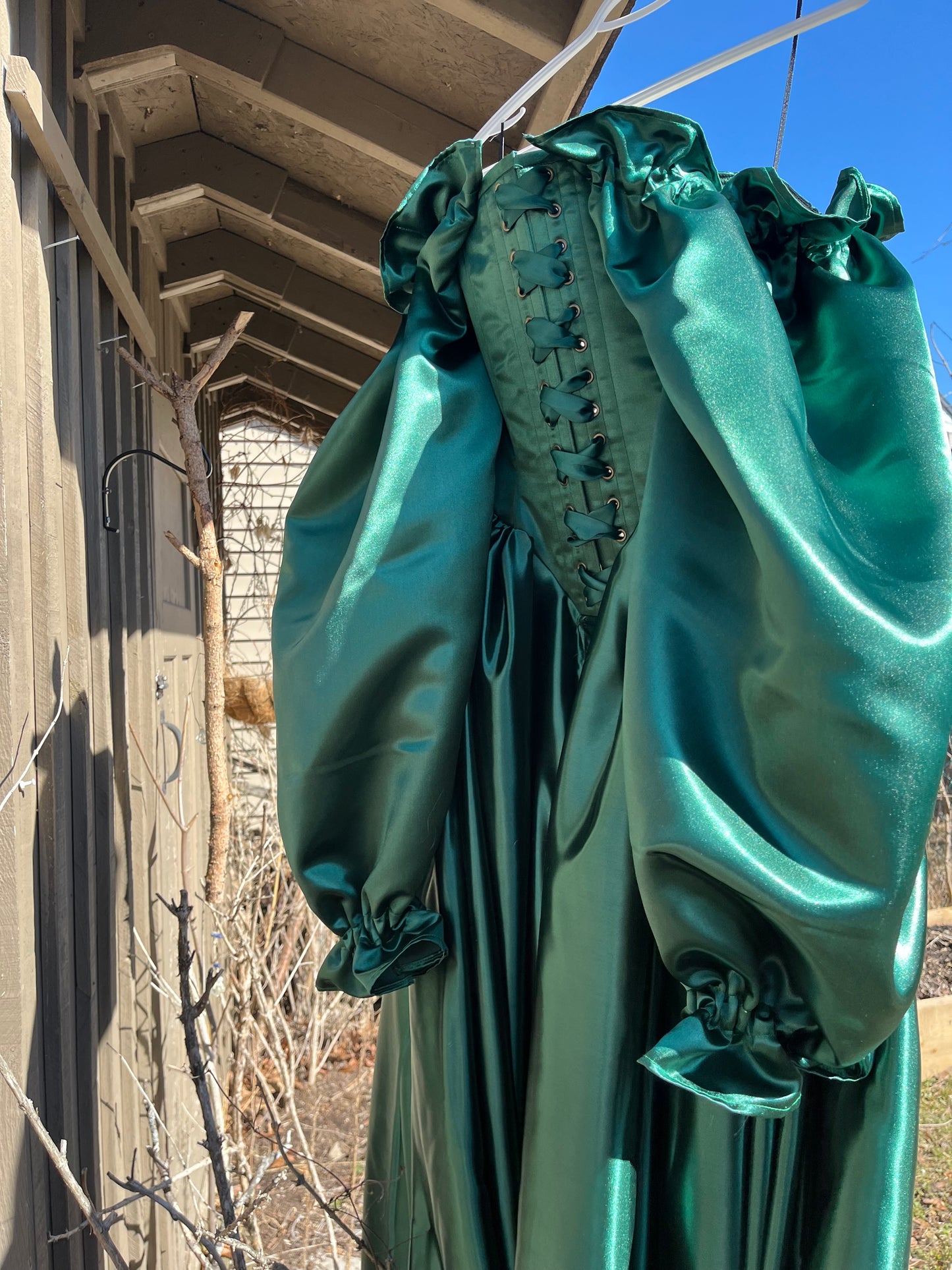 Brigid Gown - Forest Green