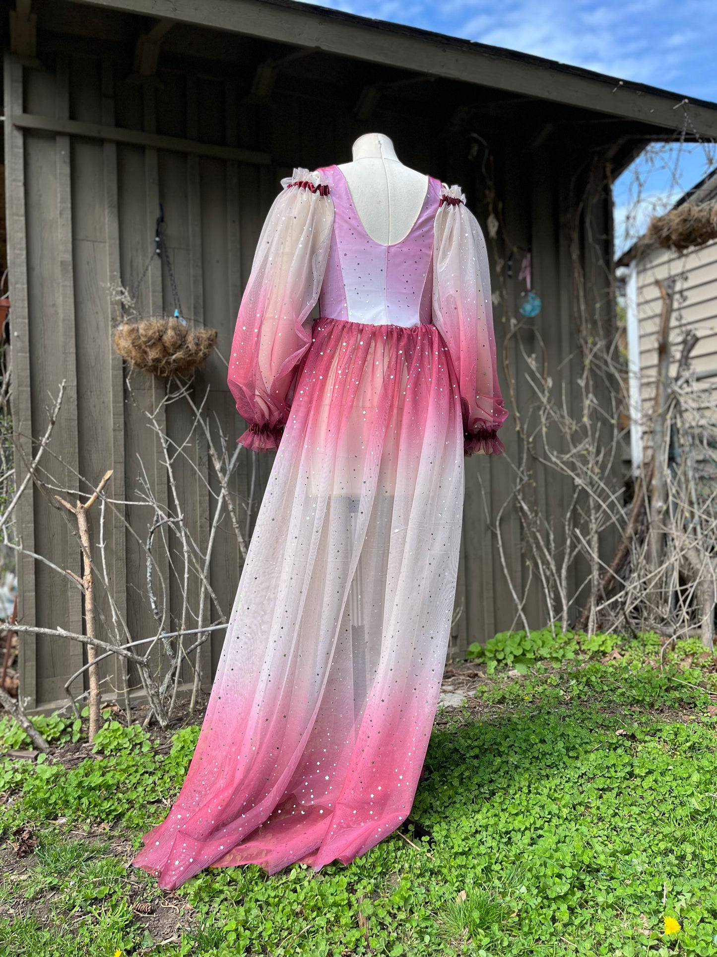Celestial Dusk Ombré Dress