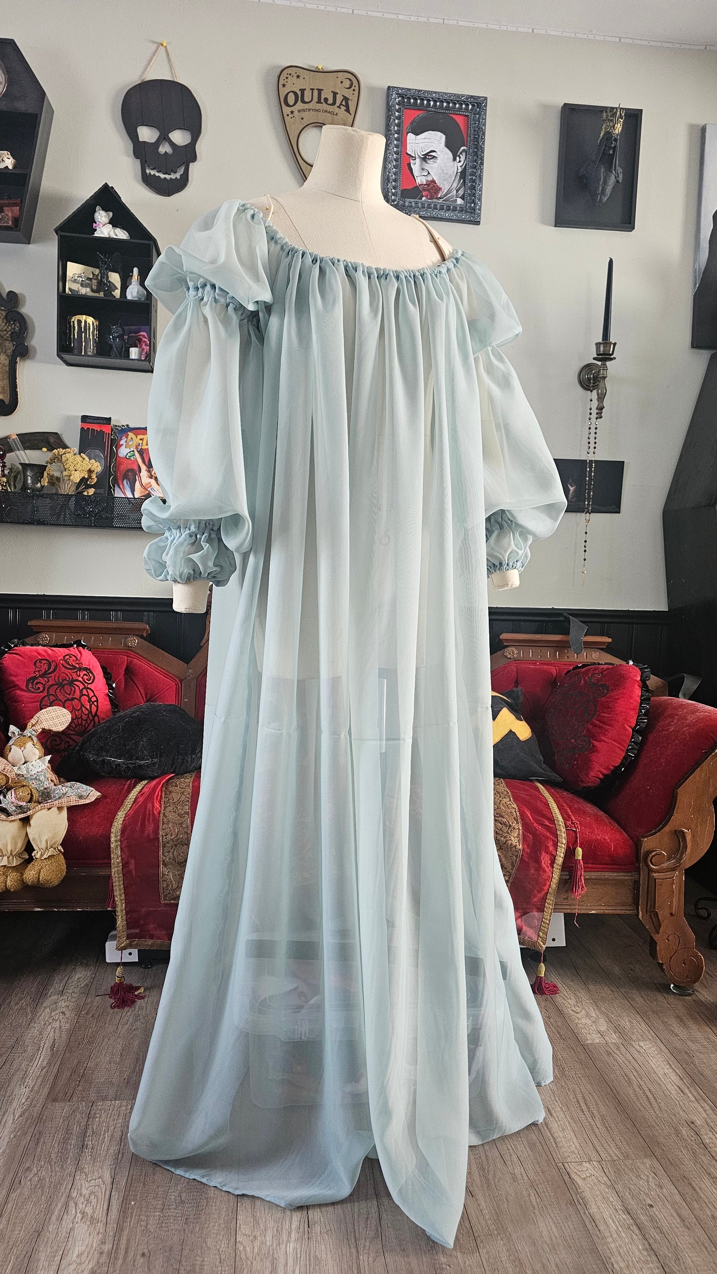 Powder Blue chemise S-L