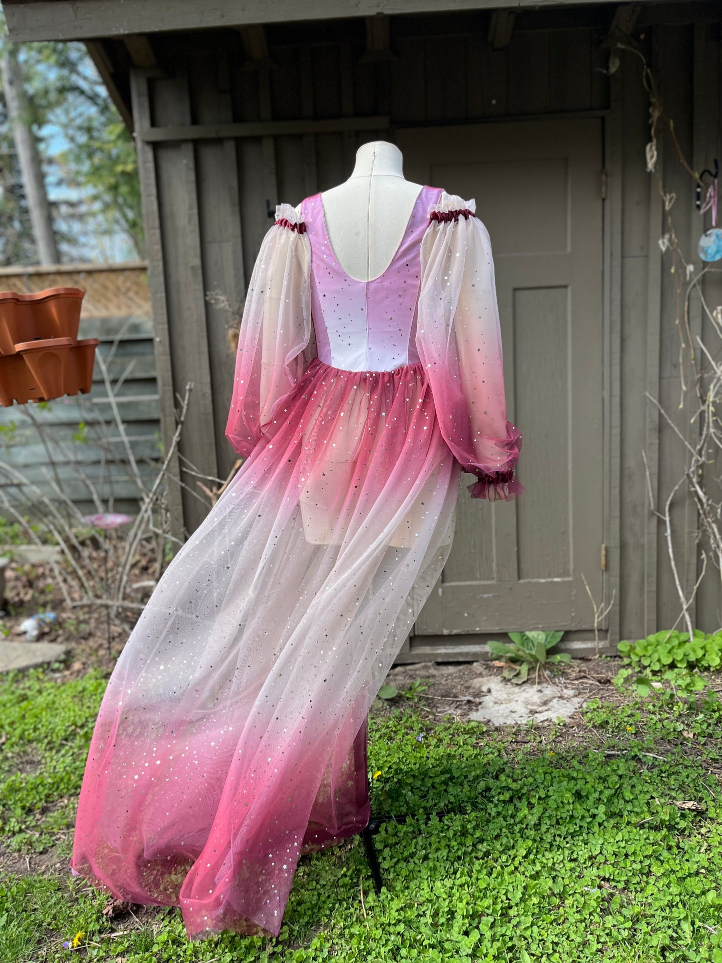 Celestial Dusk Ombré Dress