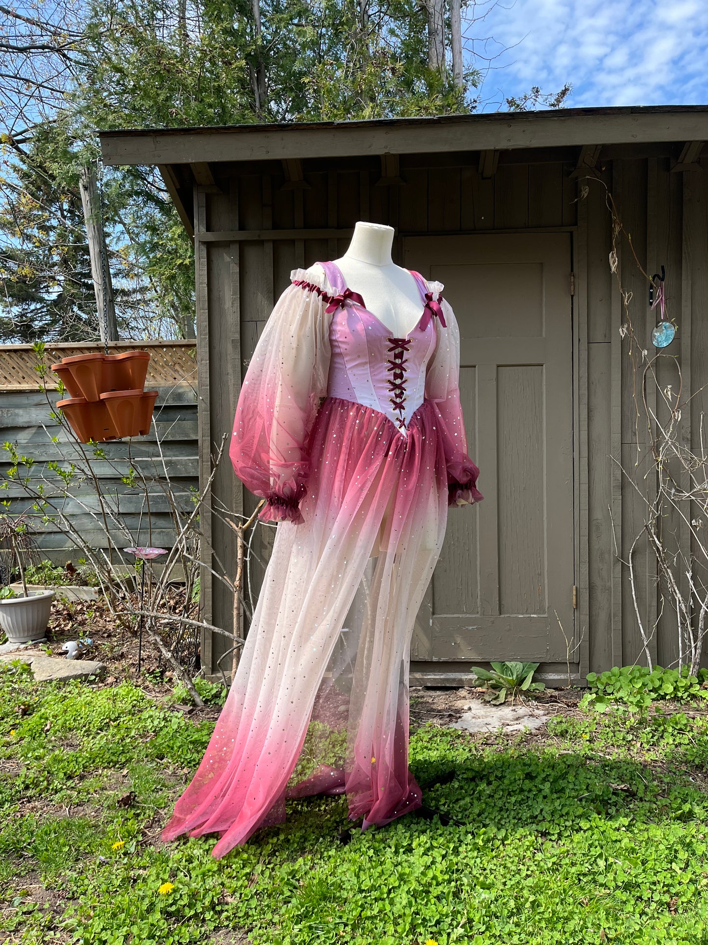 Celestial Dusk Ombré Dress