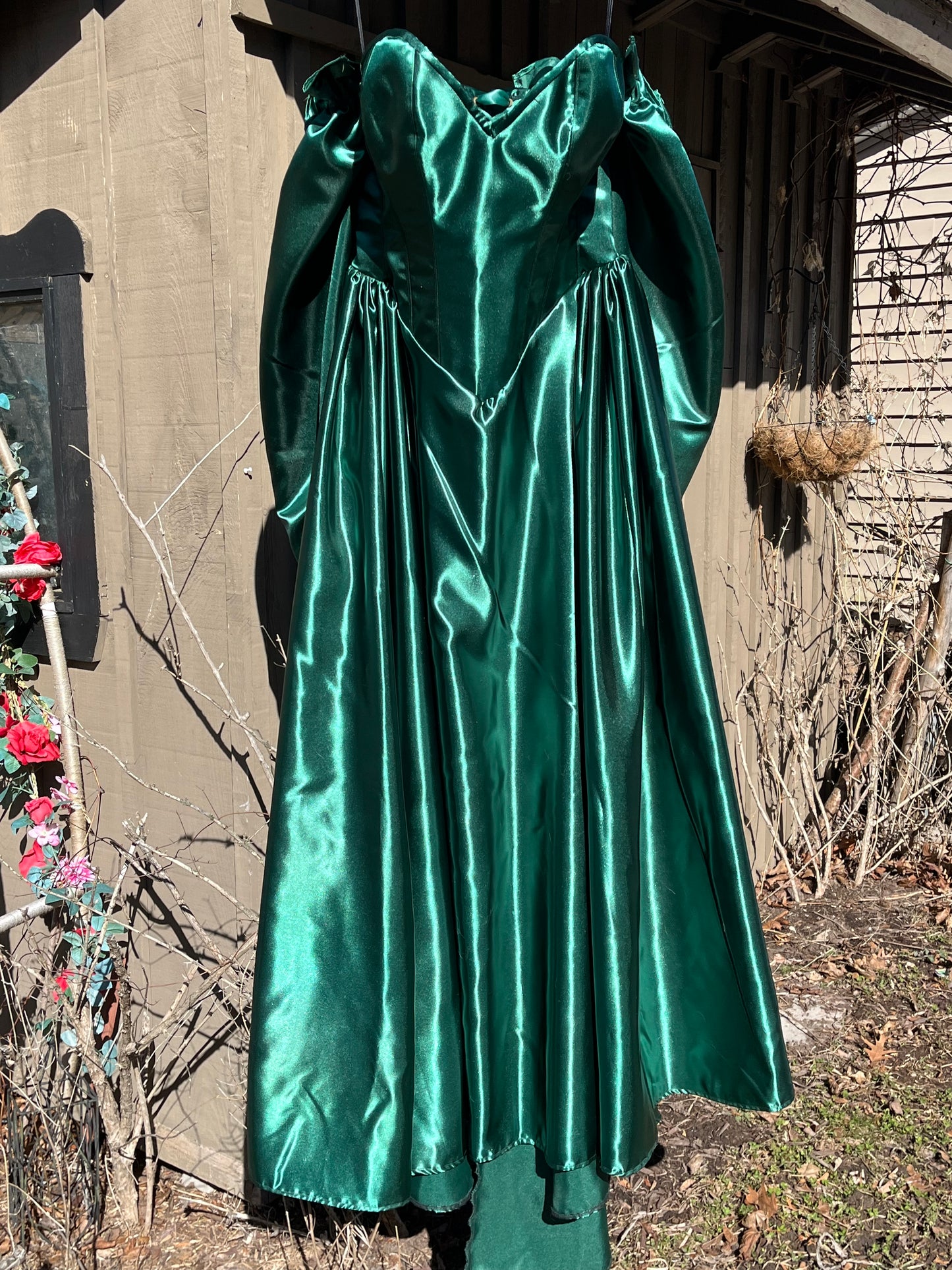 Brigid Gown - Forest Green