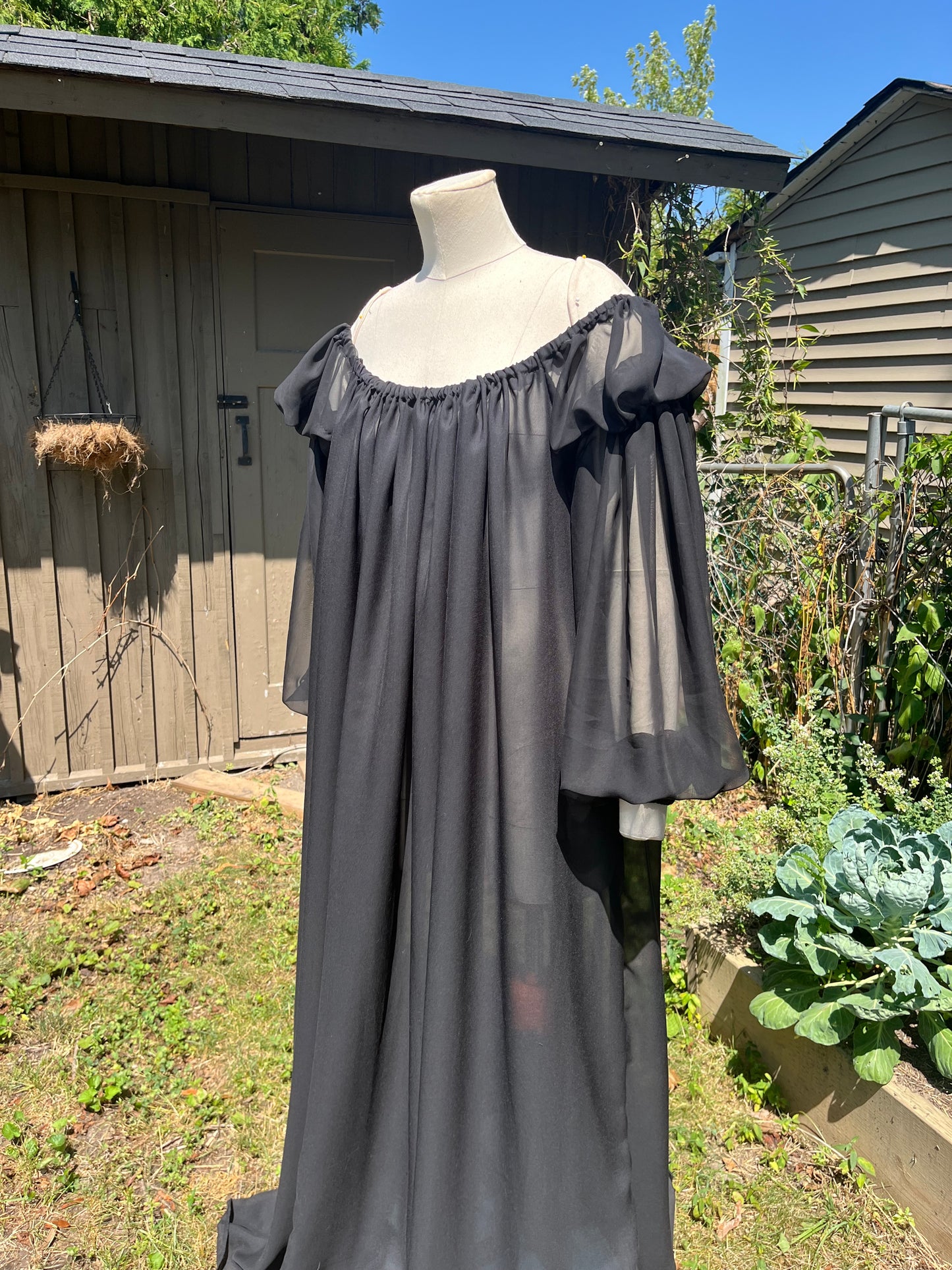 Black Classic Chemise