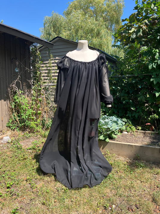 Black Classic Chemise