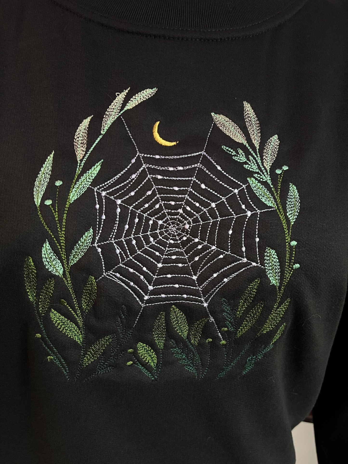 Spiderweb and Ferns Sweatshirt