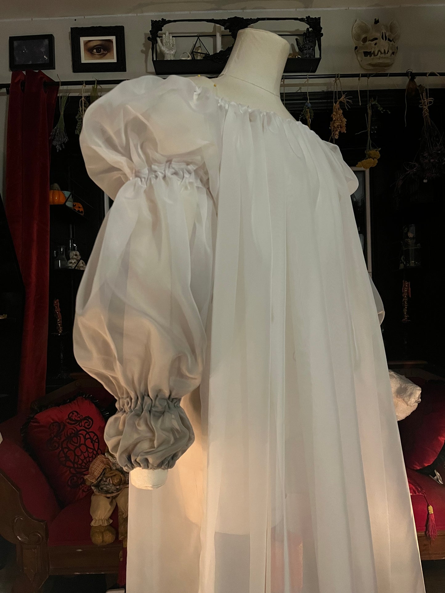 Charcoal Dip Dyed Chemise S/M