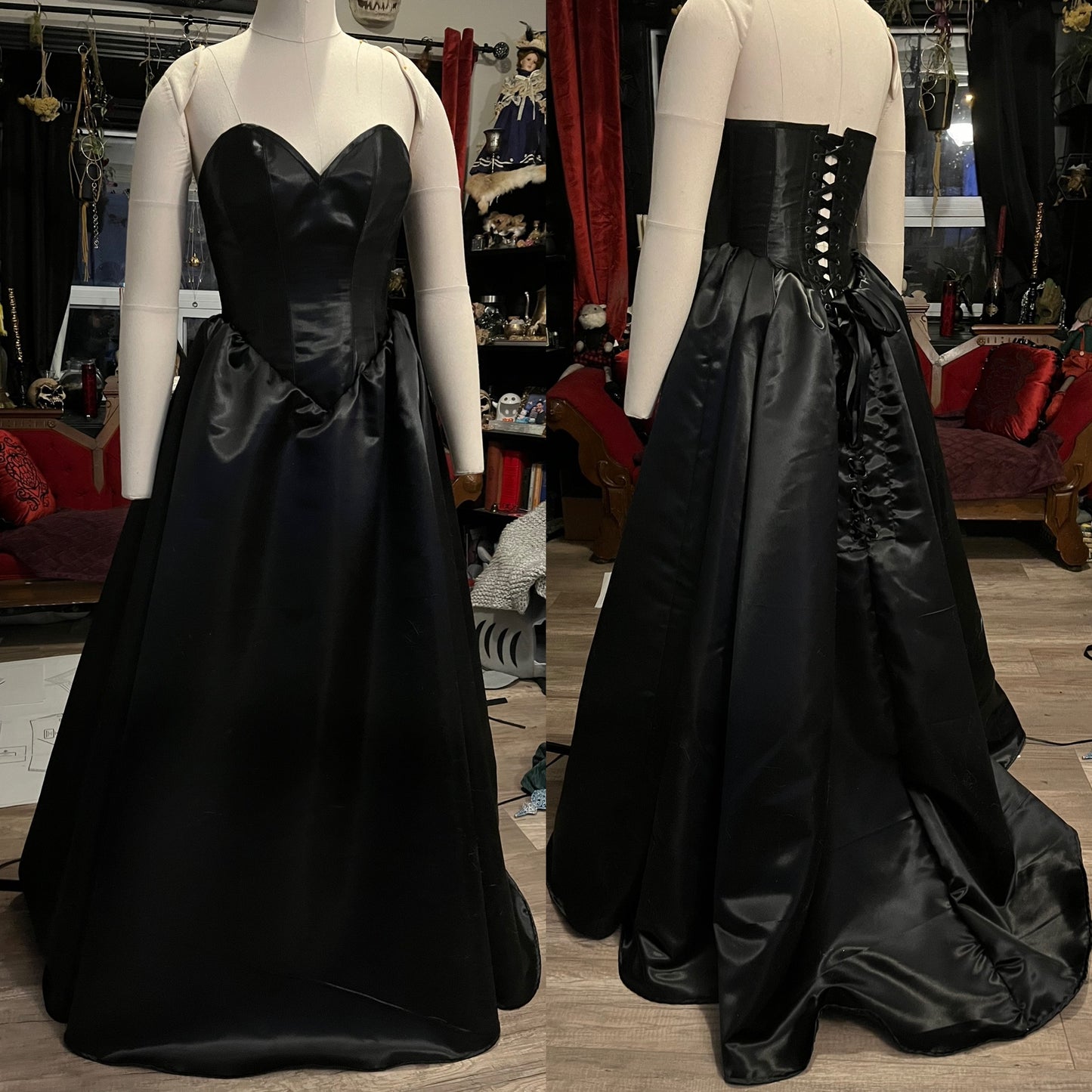 Production sample 26” Carmilla Gown