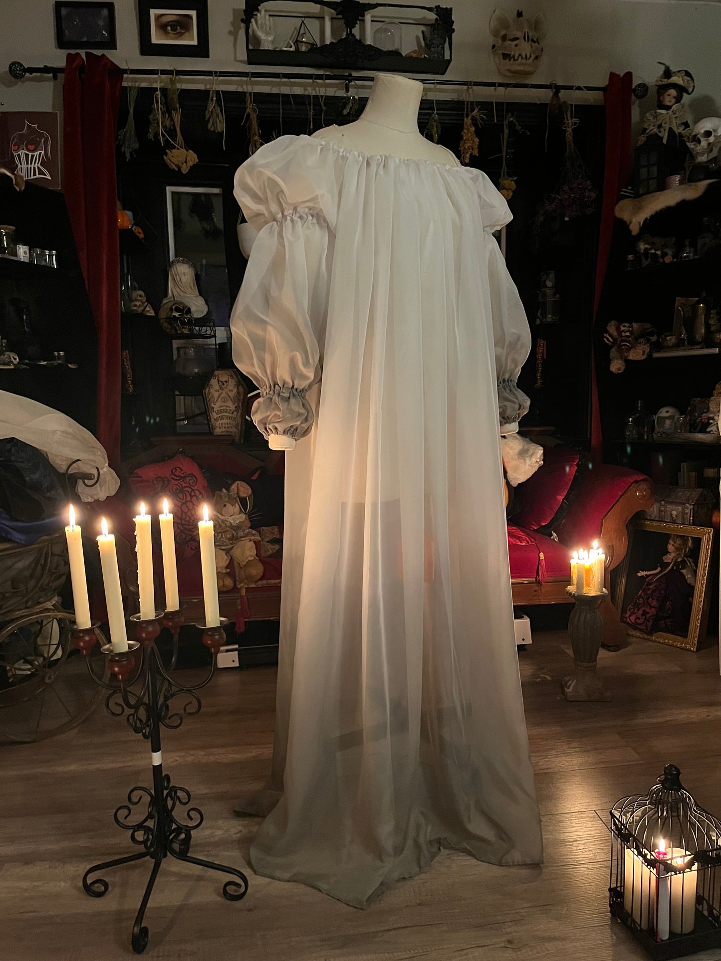 Charcoal Dip Dyed Chemise S/M