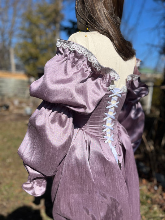 Raven Pleated Corset Dress – VELAR