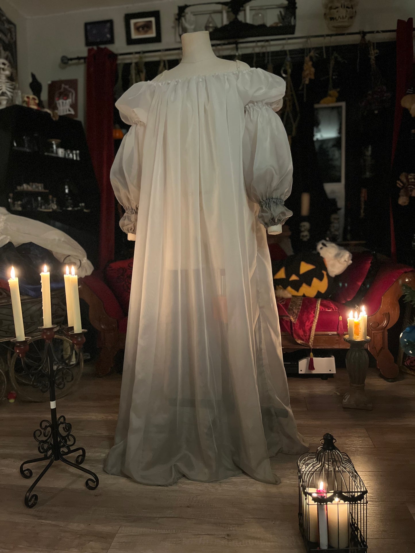 Charcoal Dip Dyed Chemise S/M