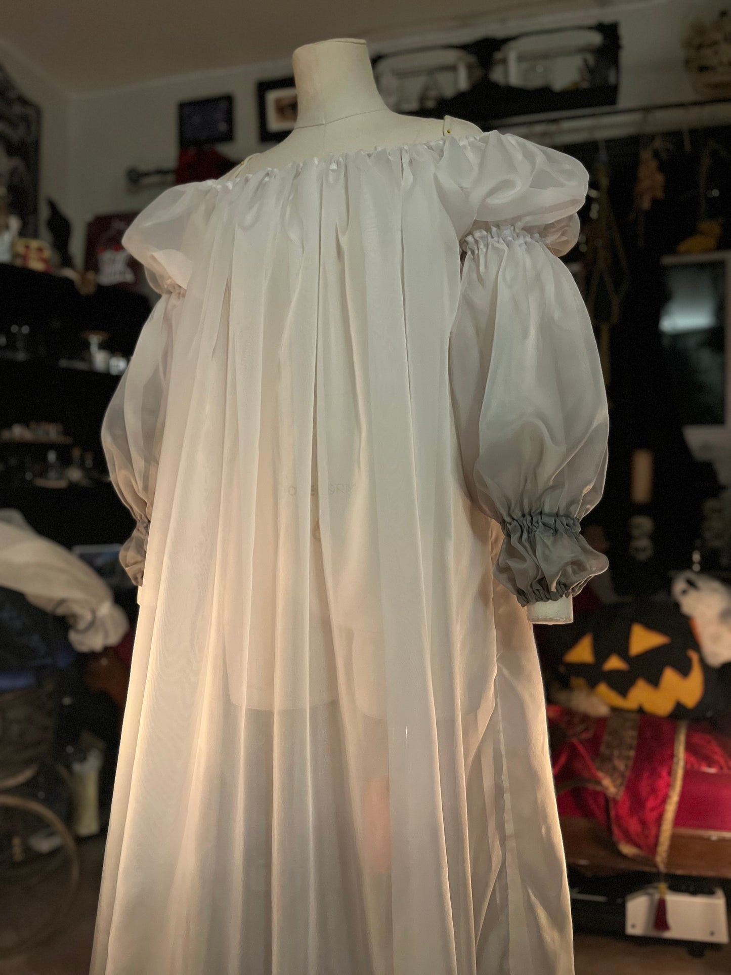 Charcoal Dip Dyed Chemise S/M