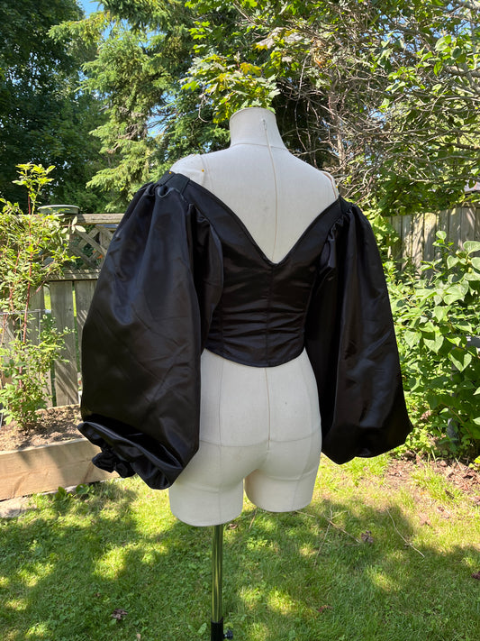 Guinevere off the shoulder corset top