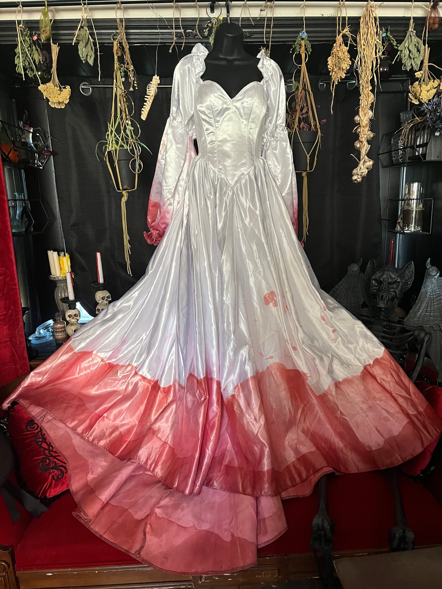 Sample sale - 24” Blood Gown (Small)