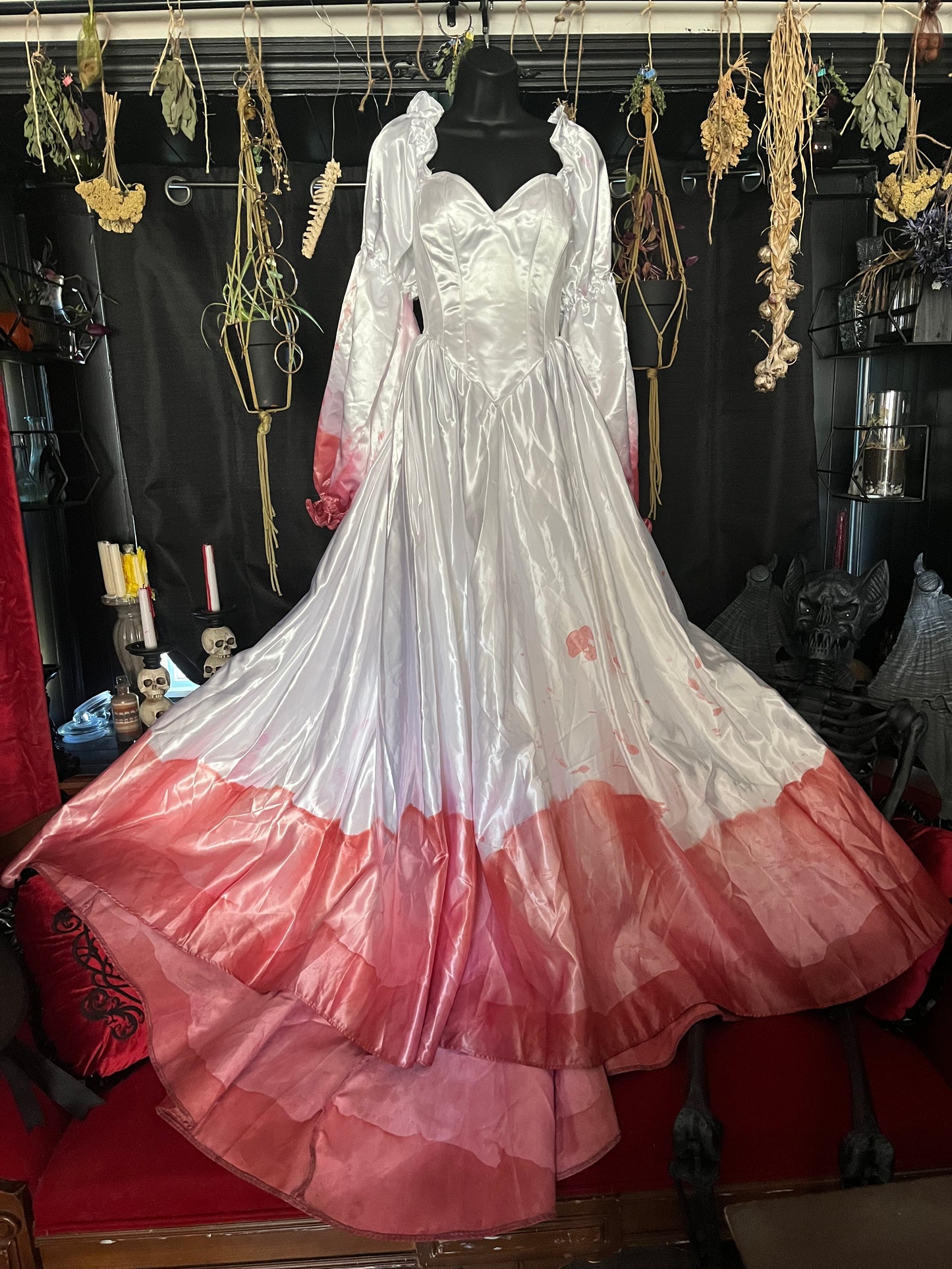 Sample sale - 24” Blood Gown (Small)