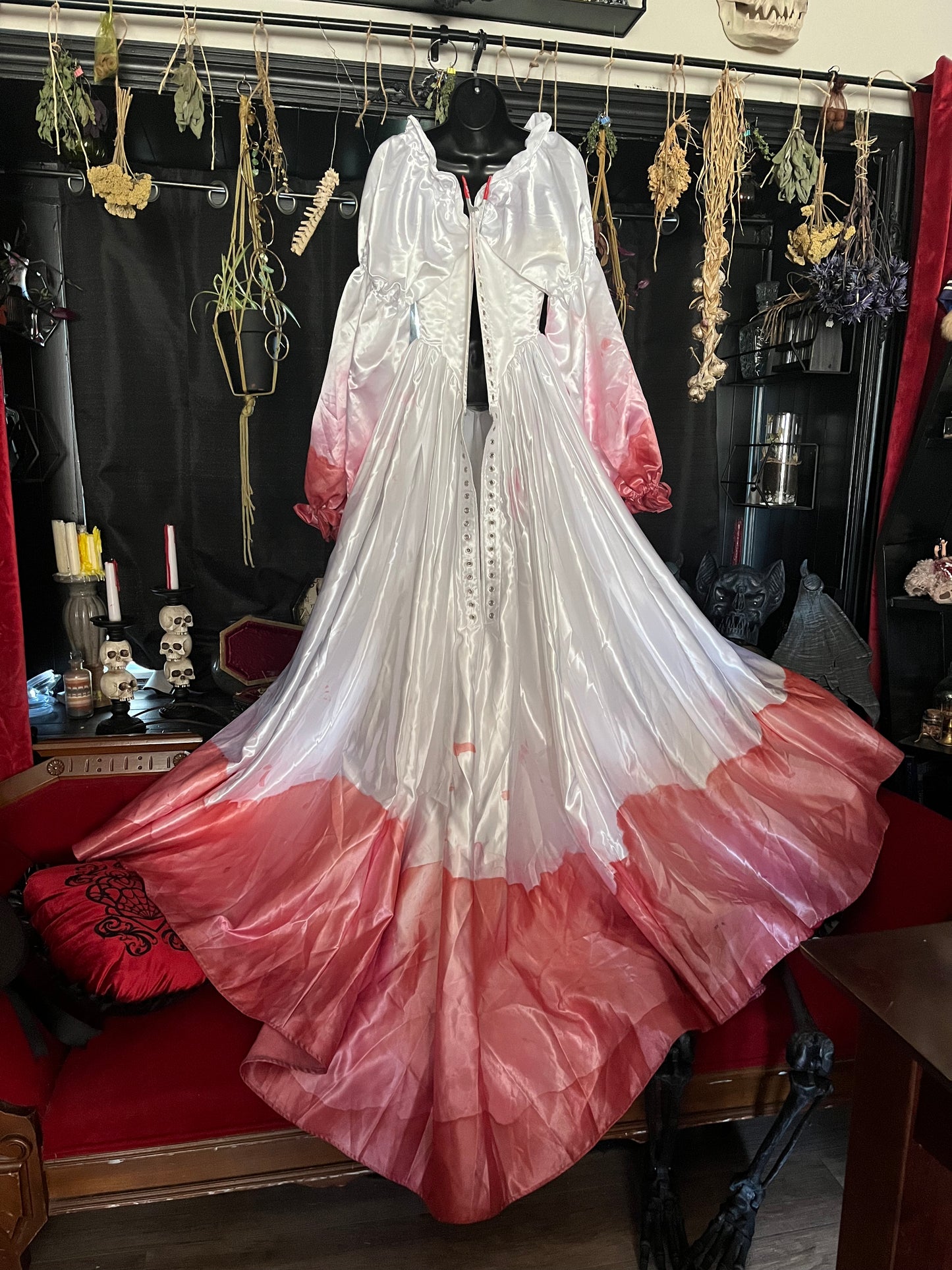 Sample sale - 24” Blood Gown (Small)