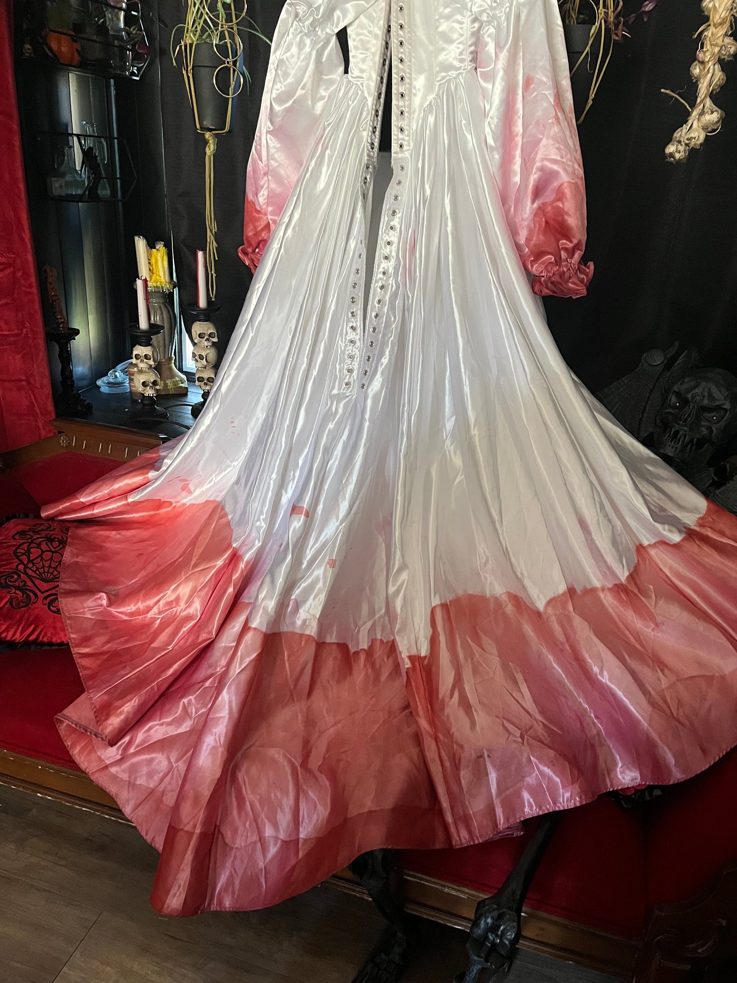 Sample sale - 24” Blood Gown (Small)