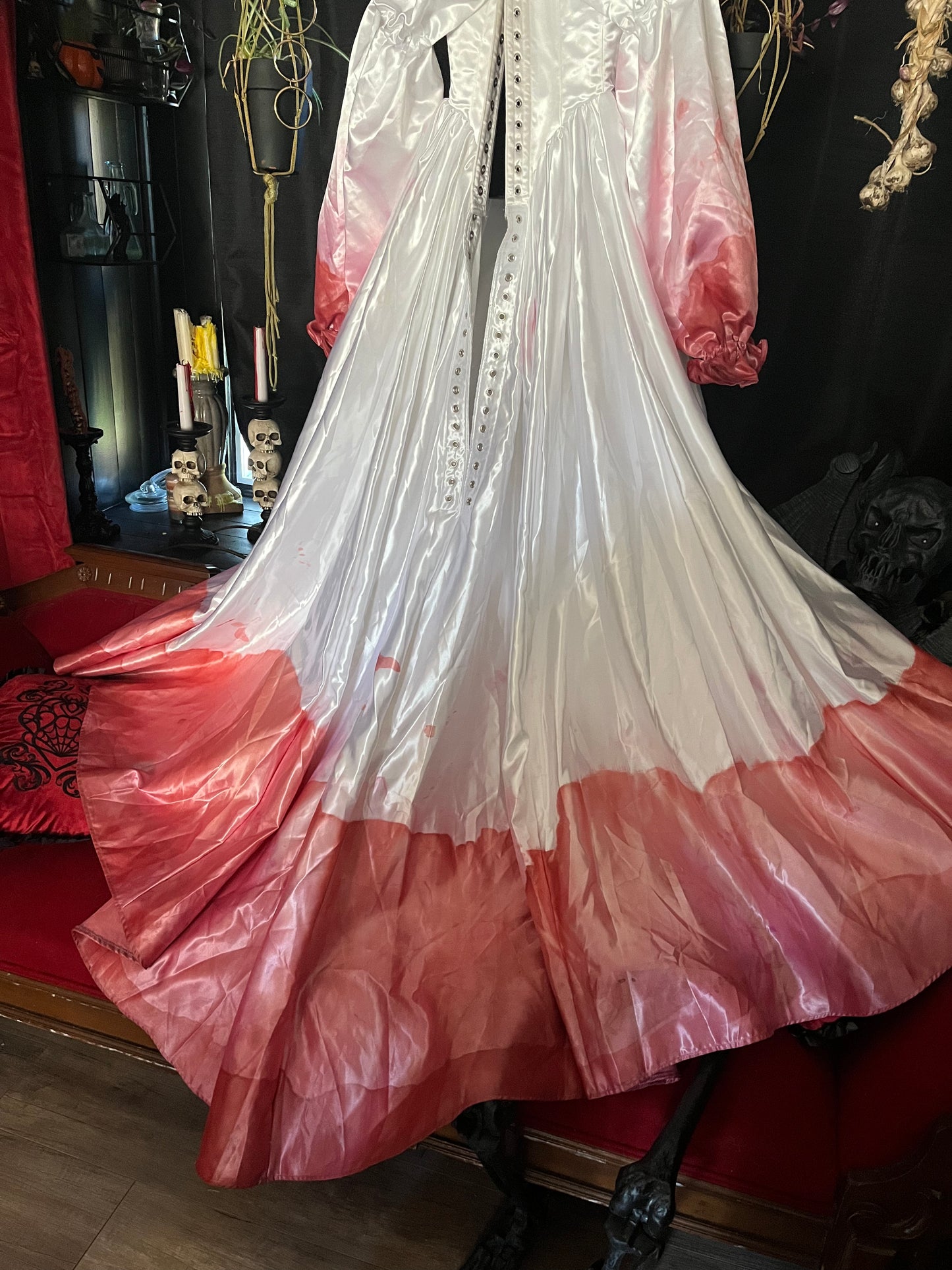 Sample sale - 24” Blood Gown (Small)