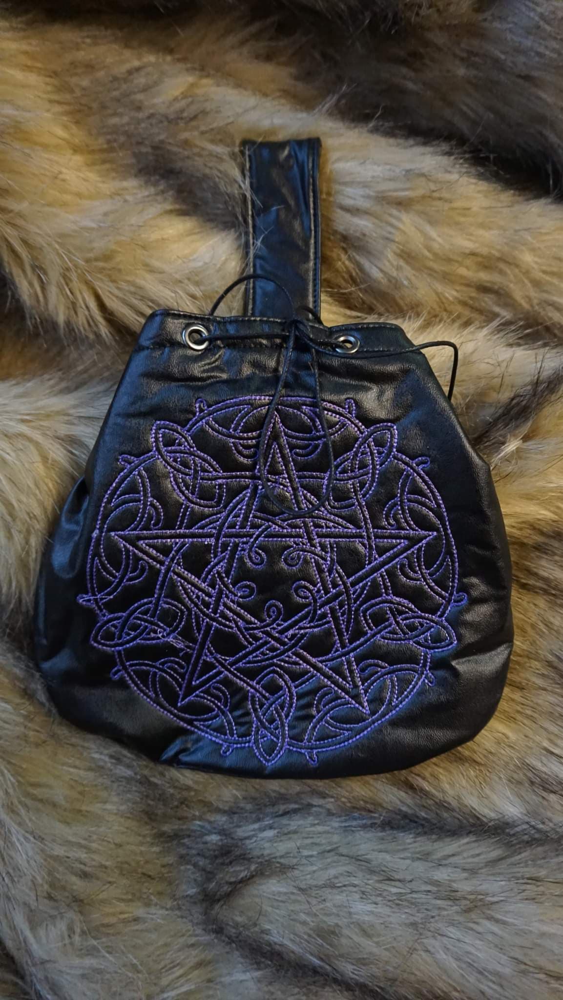 Witchy Hip Pouch - Black