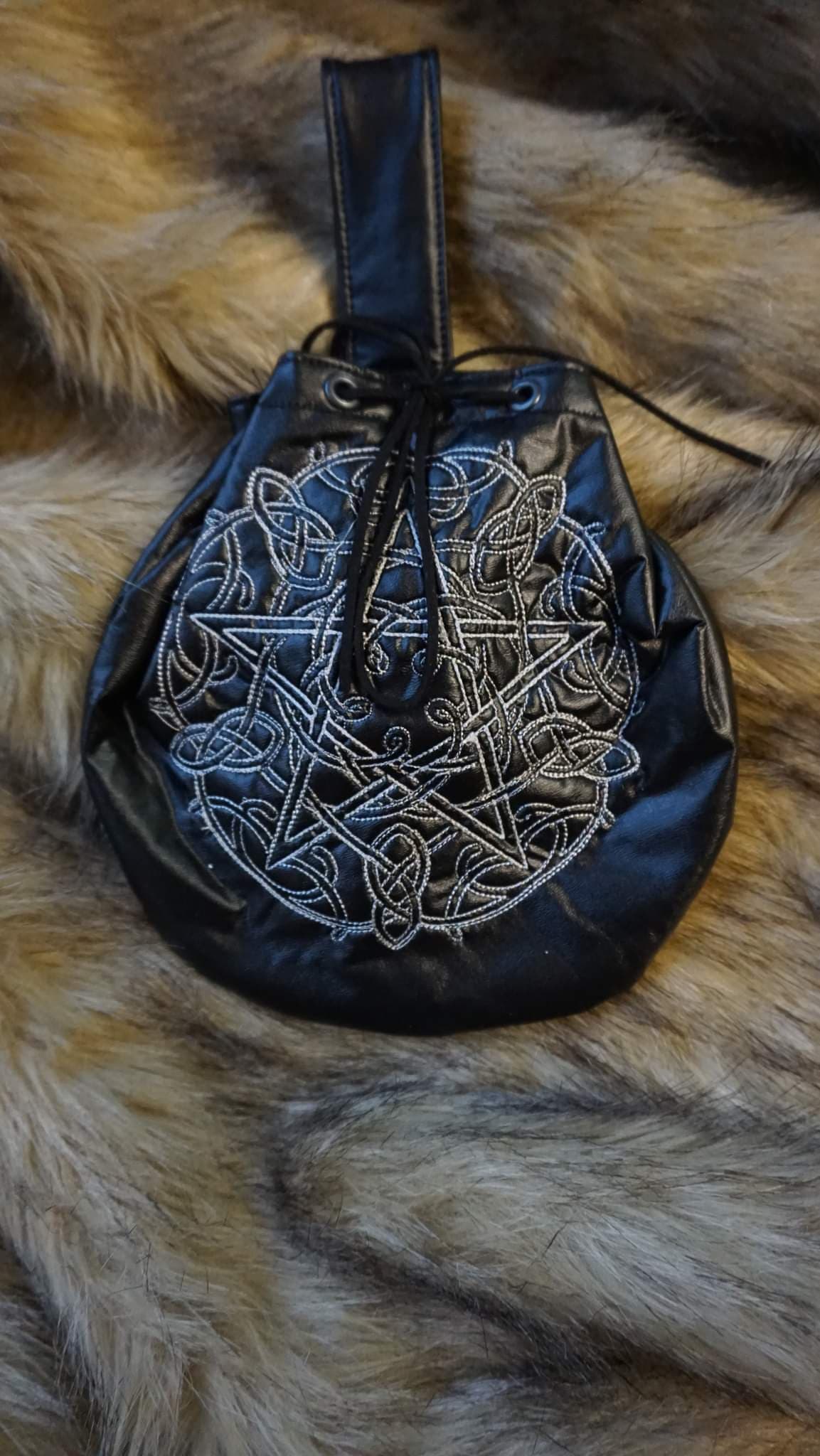 Witchy Hip Pouch - Black